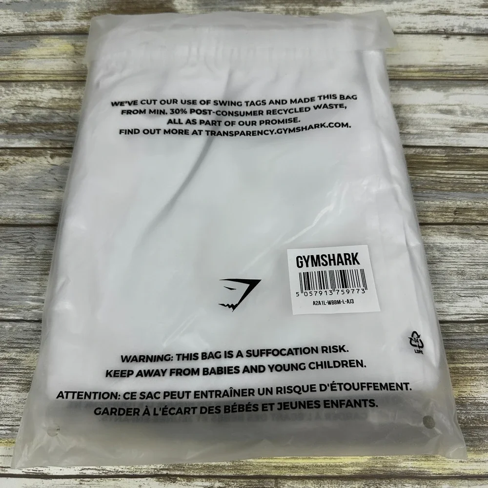 Gymshark Shorts Mens‎ Large White Arrival 7